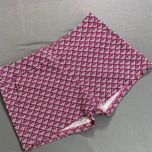 Express Pink and Black Geometric Shorts Size 2